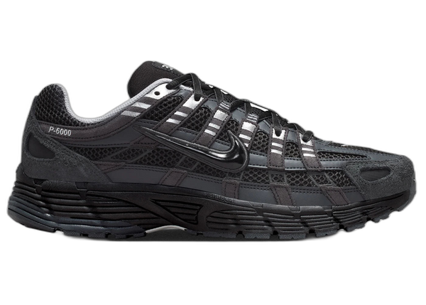 Nike P-6000 Suede Anthracite Metallic Silver