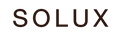 SOLUX logo brown