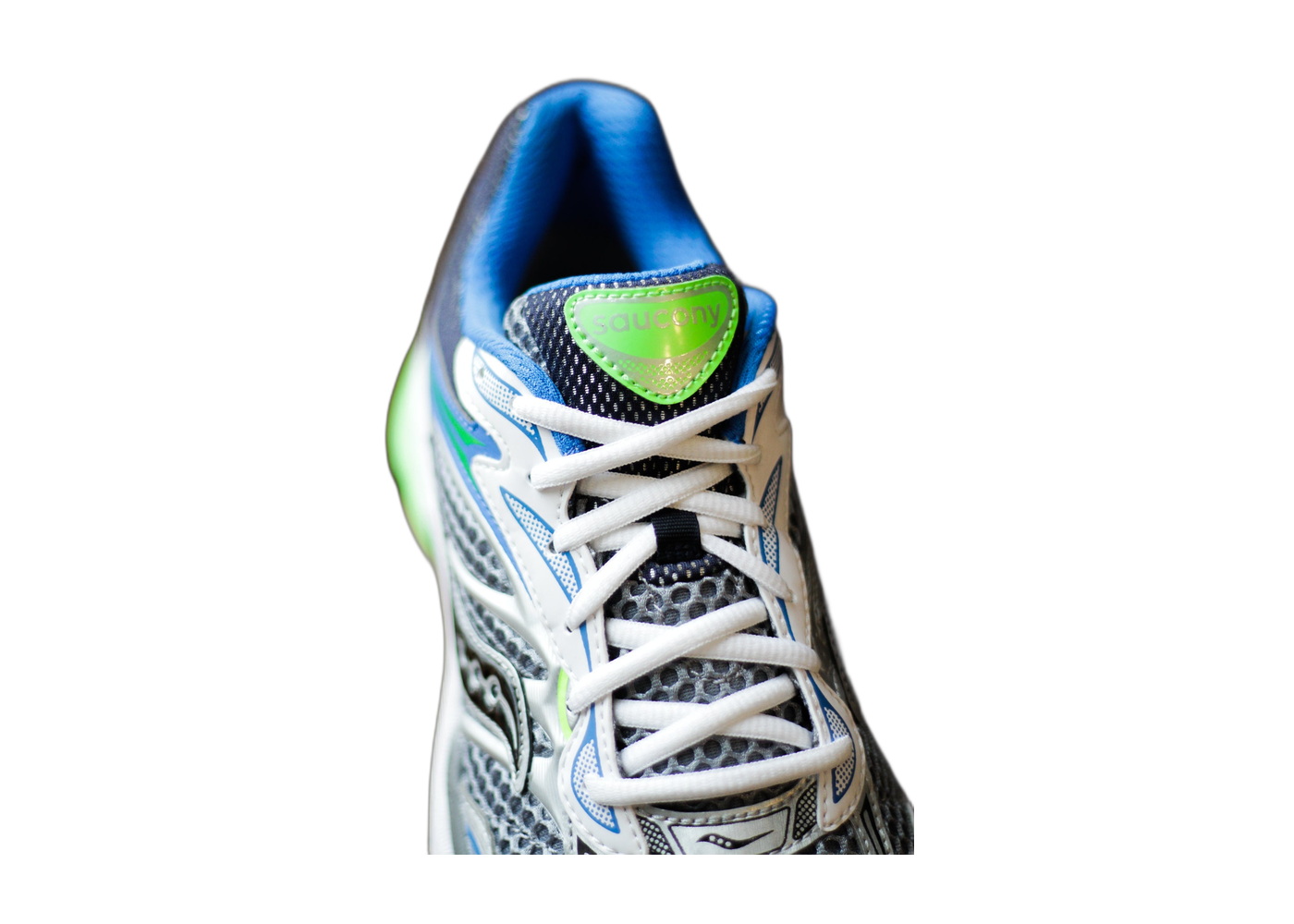 Saucony ProGrid Omni 9 Grey Slime Blue