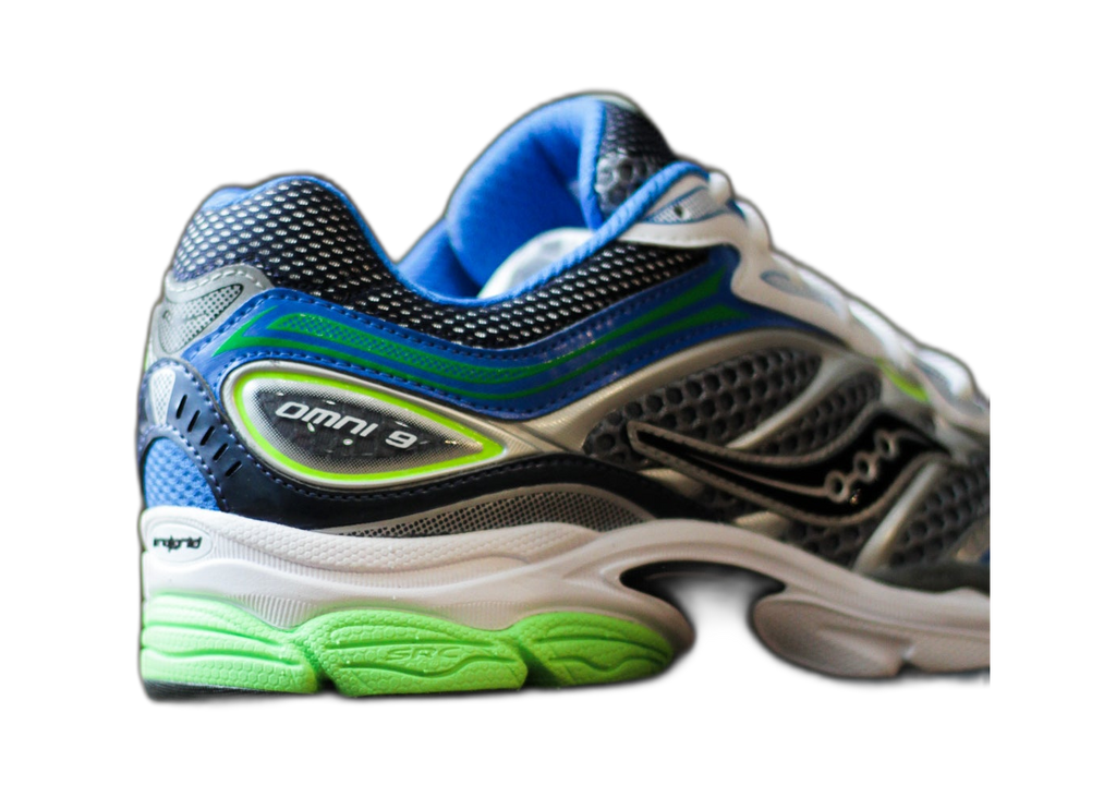 Saucony ProGrid Omni 9 Grey Slime Blue